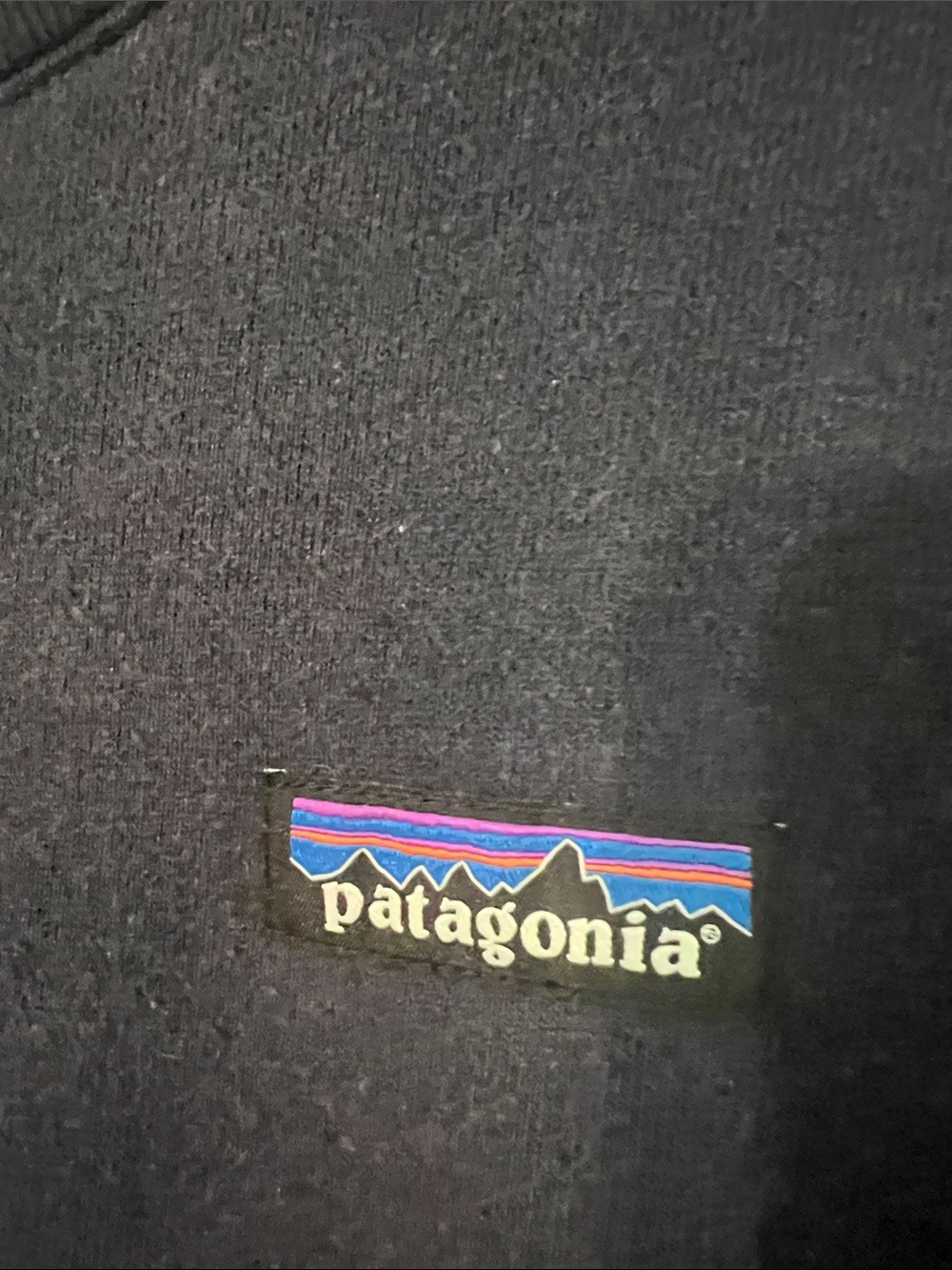 Patagonia Men's Navy Crewneck Sweatshirt Size 3XL - Picture 2 of 4